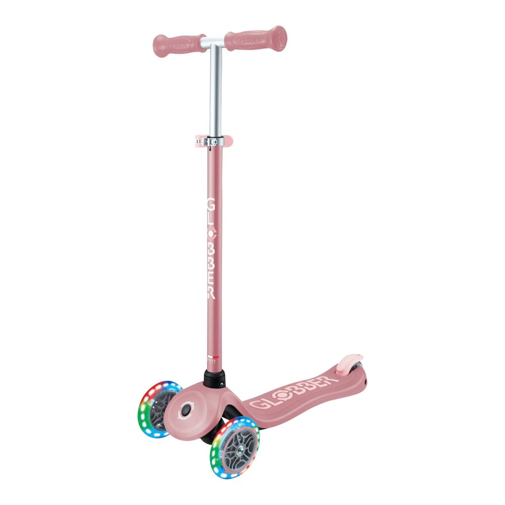 Scooter Primo Plus mit Leuchtrollen inkl. Helm