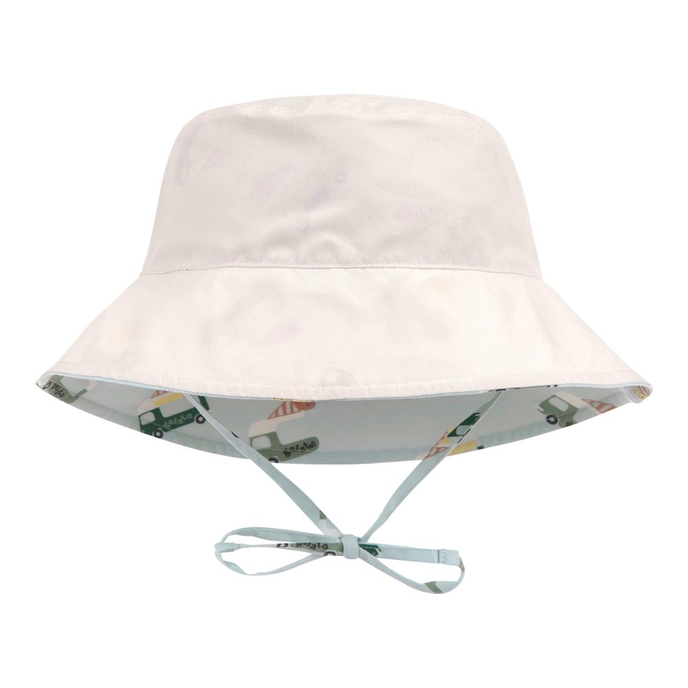 Wende-Sonnenhut mit UV-Schutz Eiswagen