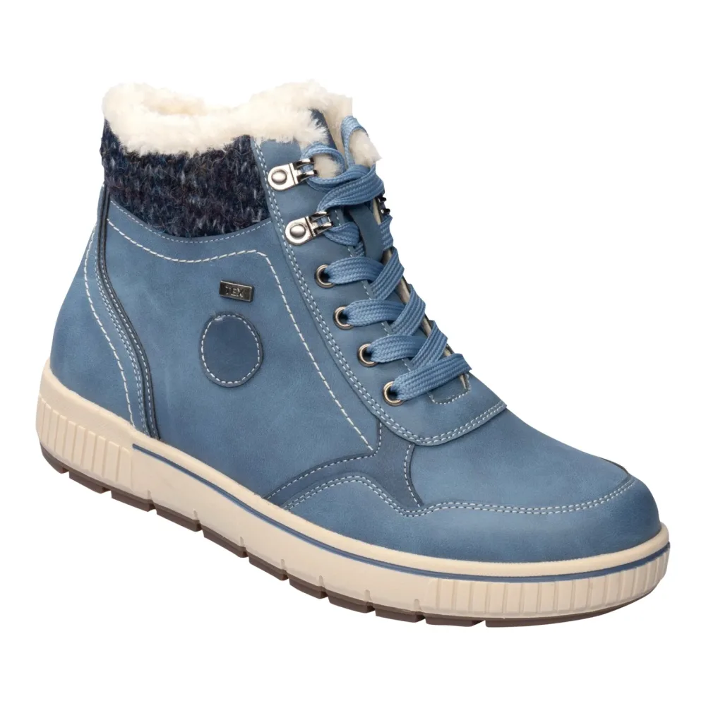 wonderwalk Kuschel-Knöchel-Sneaker ?Karin?, Größe: 43, blau