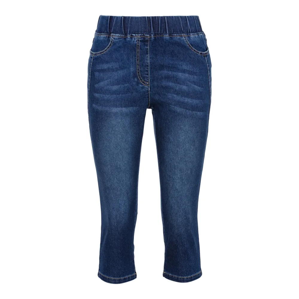 Capri-Schlupfjeans ?Dunja?, Größe: XXL