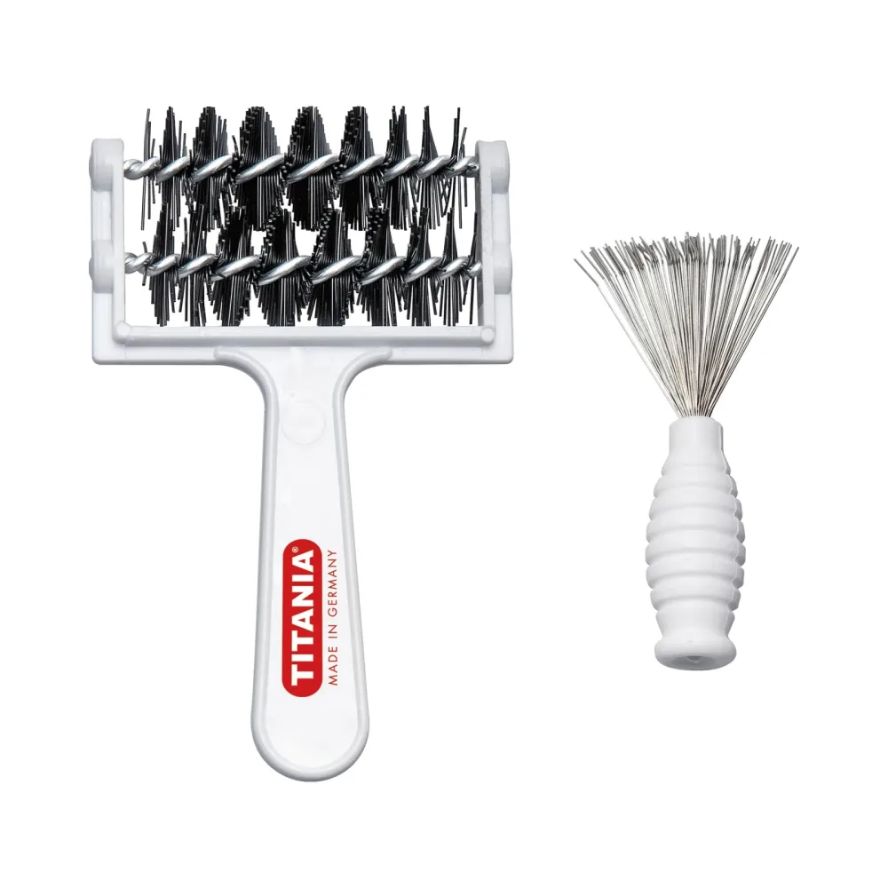 TITANIA TITANIA® Kamm- und Bürstenreinigungs-Set, 2-teilig