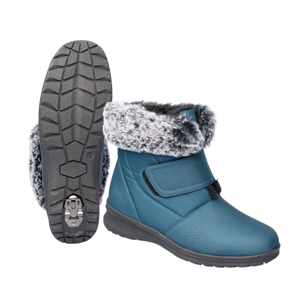 wonderwalk Winterstiefelette mit Spikes und Klett ?Monika?, Größe: 41