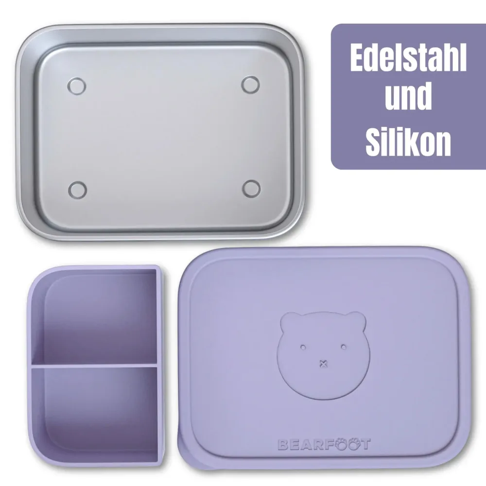 Brotdose aus Edelstahl