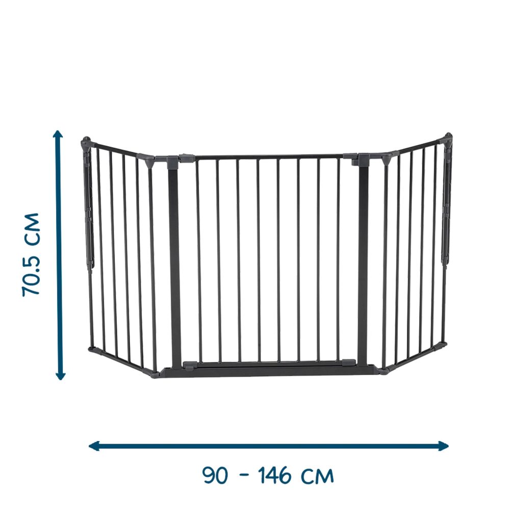 Schutzgitter Flex M 90-146 cm