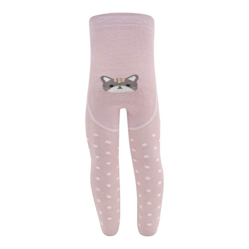 Strumpfhose Katze Punkte