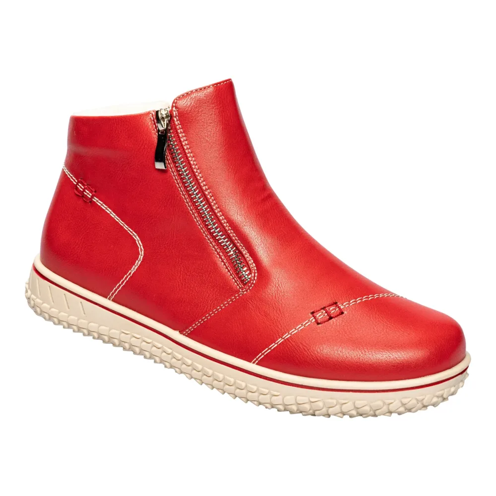 wonderwalk ?Komfort-Stiefelette ?Stina?, Größe: 40, rot