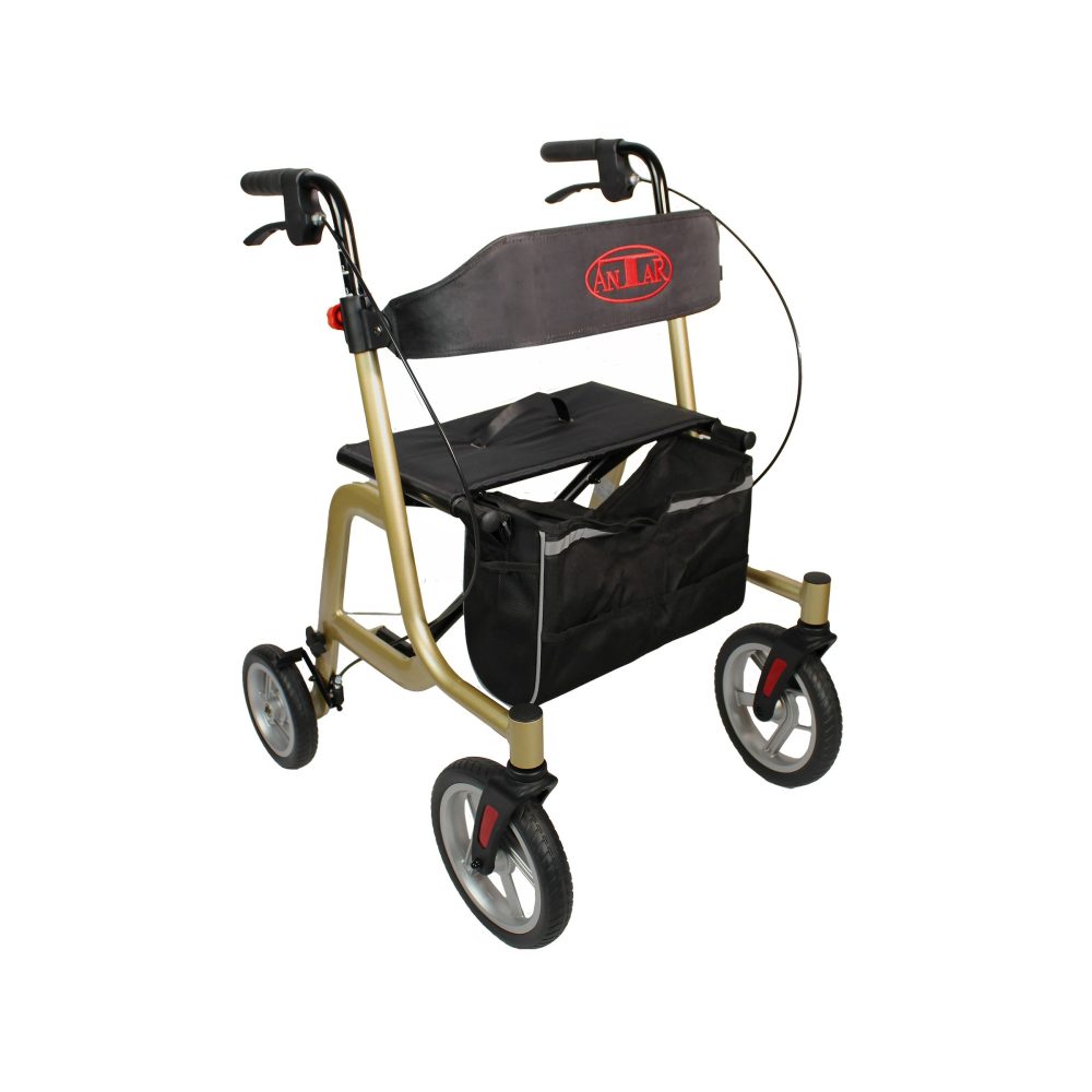 Aluminium Rollator gold AT51044