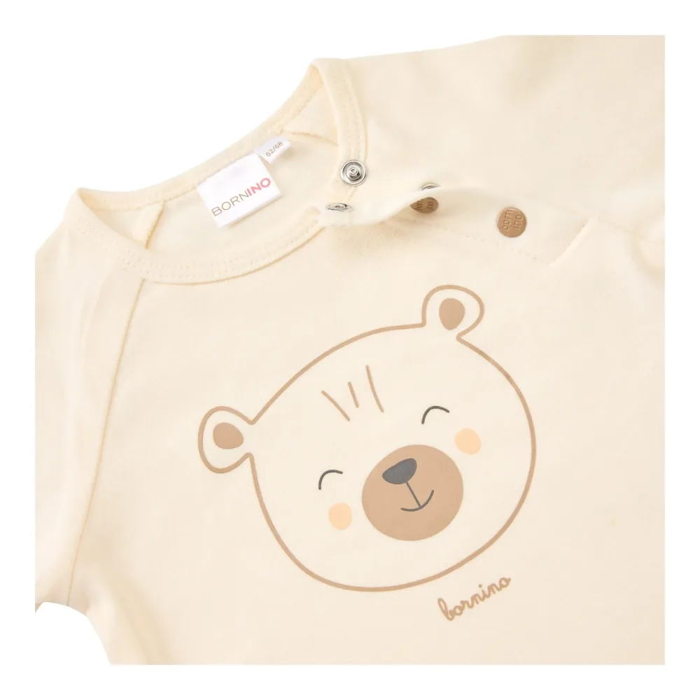 Raglanshirt langarm Bär