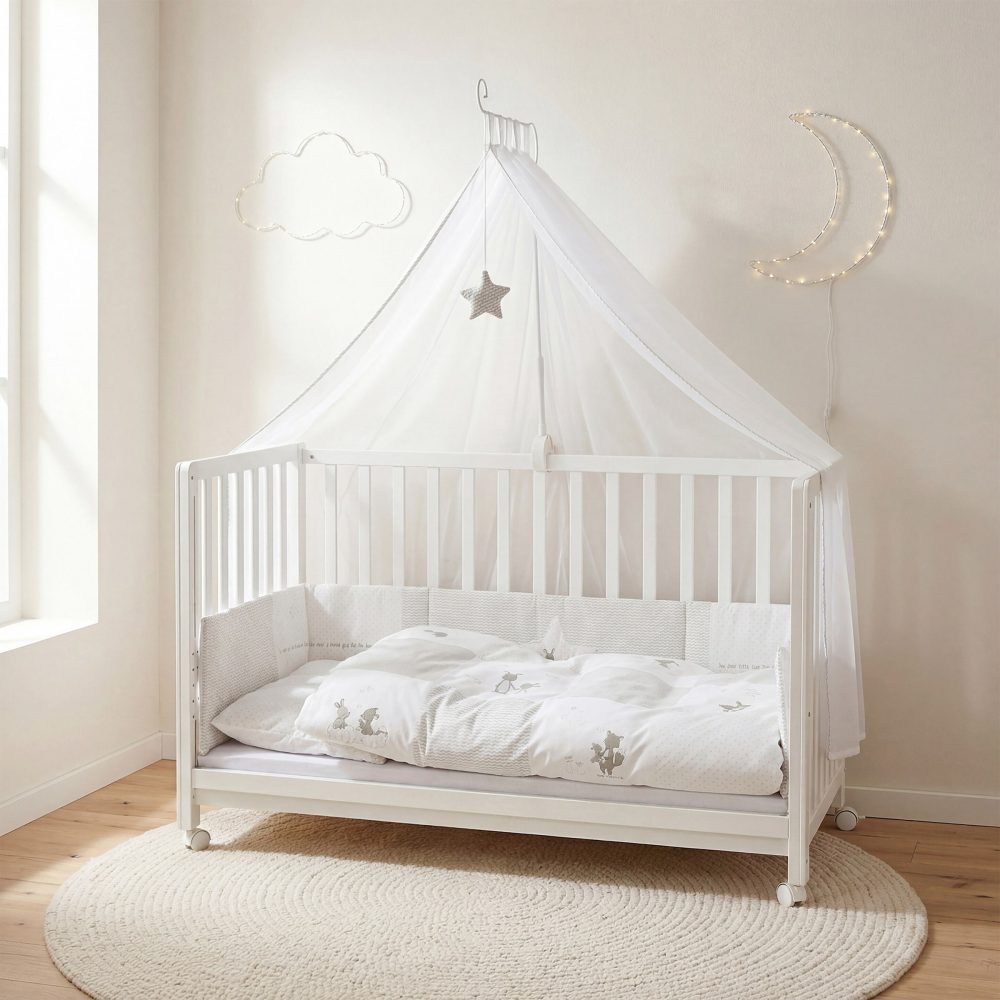 Babybett Fox & Bunny 60x120 cm