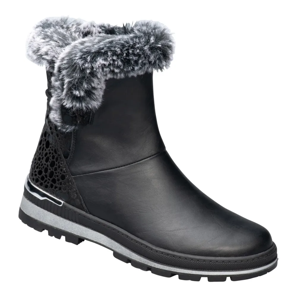 wonderwalk Kuschelstiefel mit Leder 