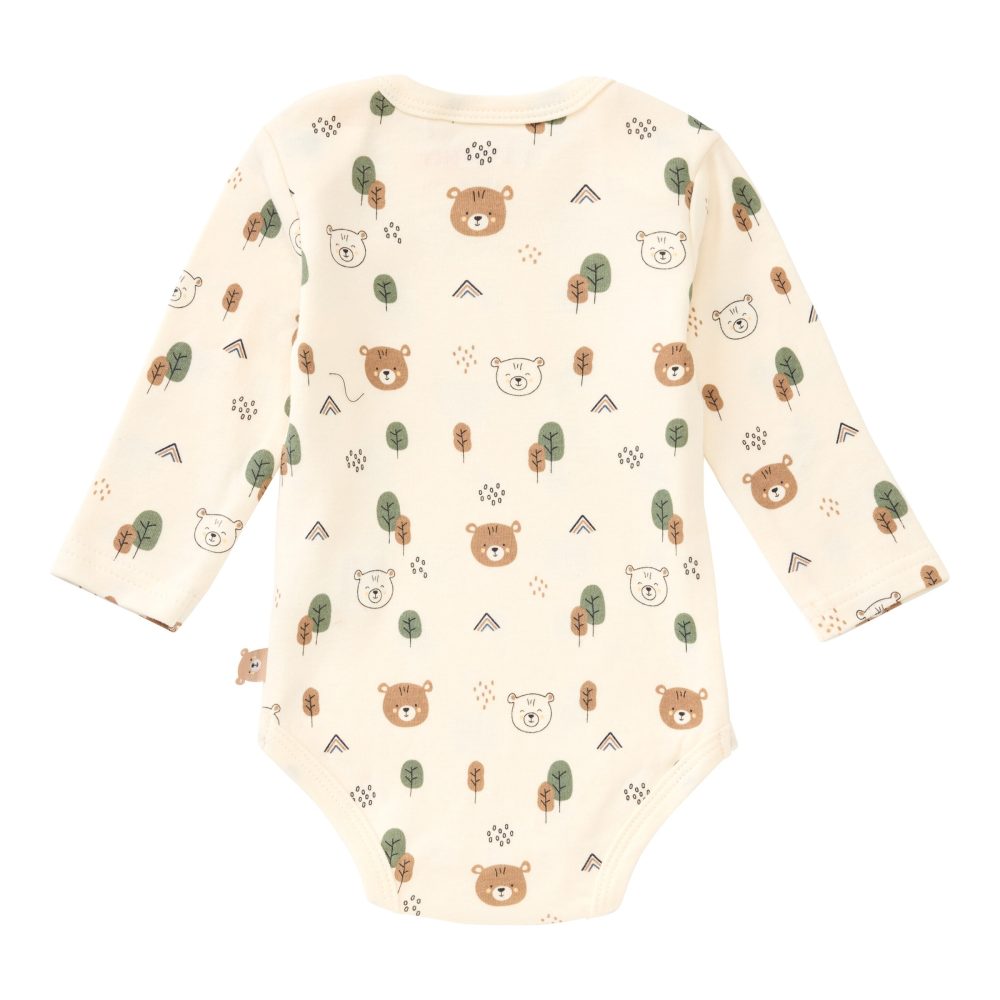 3er-Pack Bodys langarm Tiny Forest