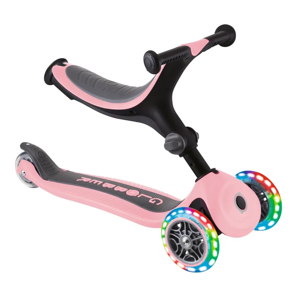 Scooter Go-Up 3in1 mit Leuchtrollen