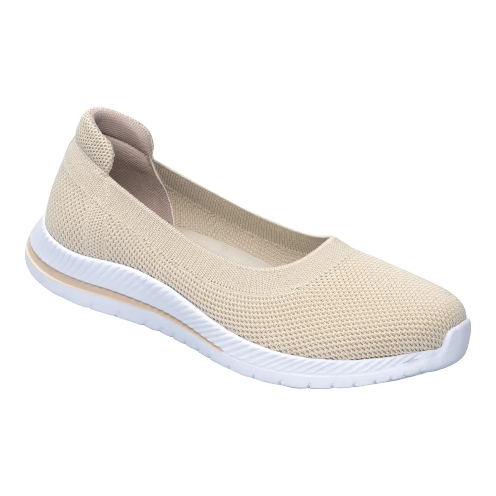 wonderwalk Stretch-Ballerina ?Federleicht?, Größe: 37, beige