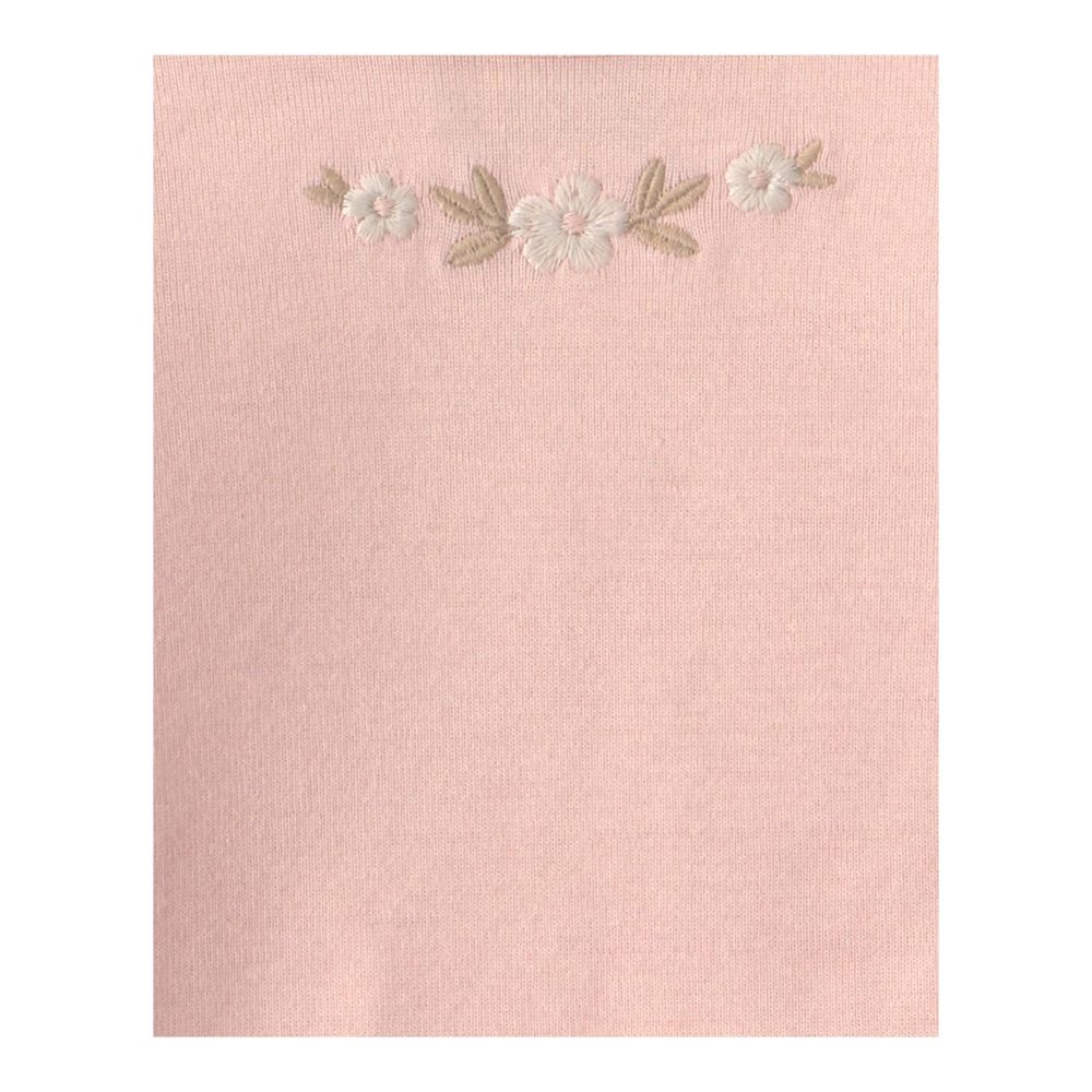 3-tlg. Set Body kurzarm, Body langarm und Leggings Blumen Rüschen