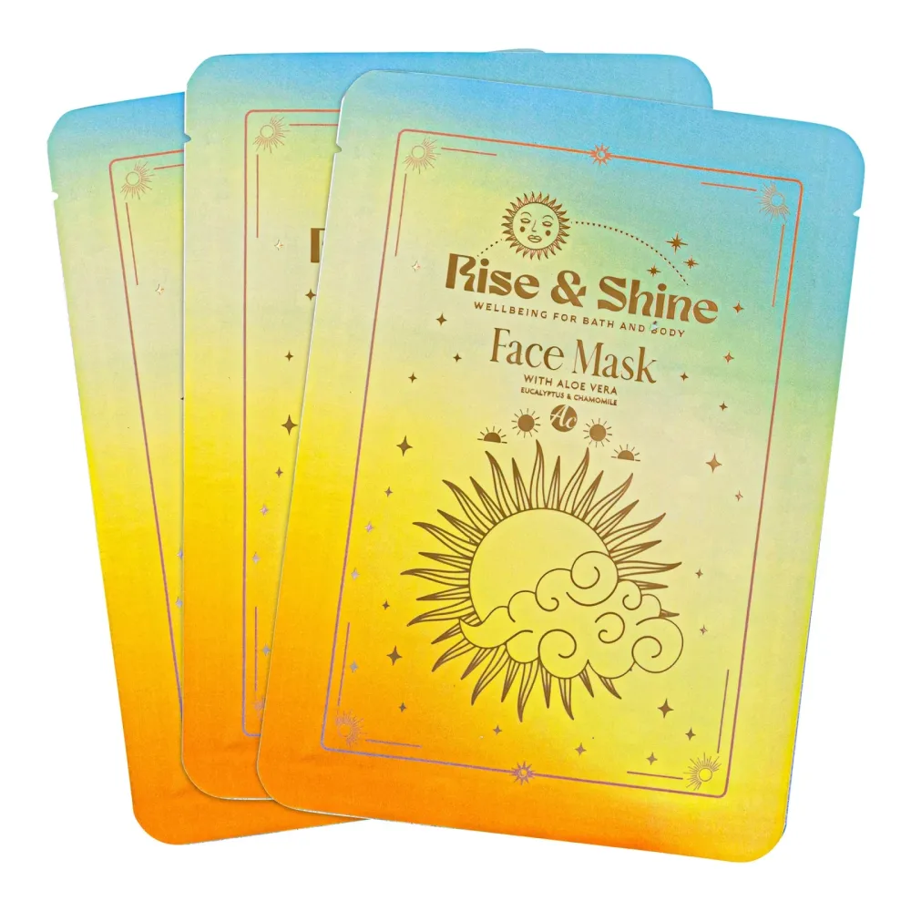 ACCENTRA Gesichtsmasken 8160963 RISE & SHINE