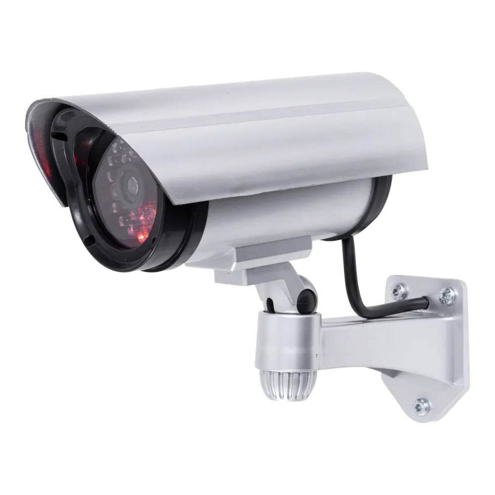 Kamera-Attrappe mit LED-Licht