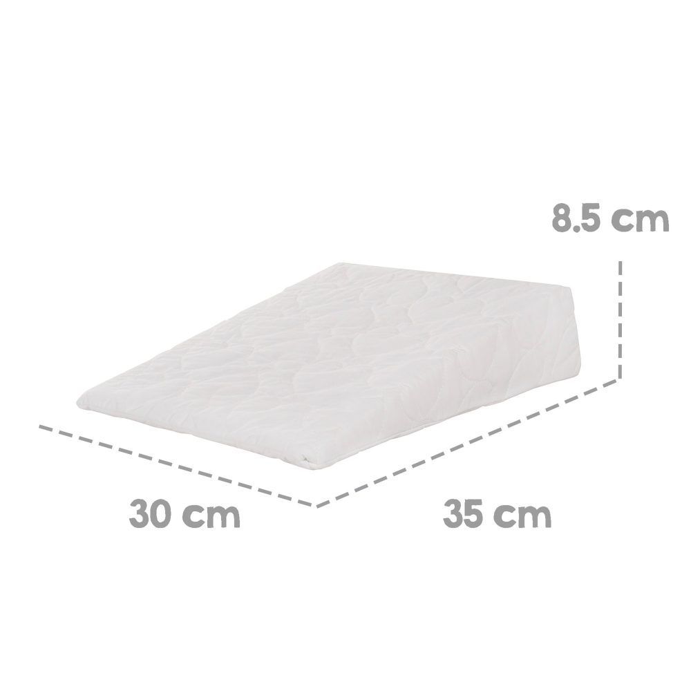 roba Keilkissen 30 x 35 cm - weiß