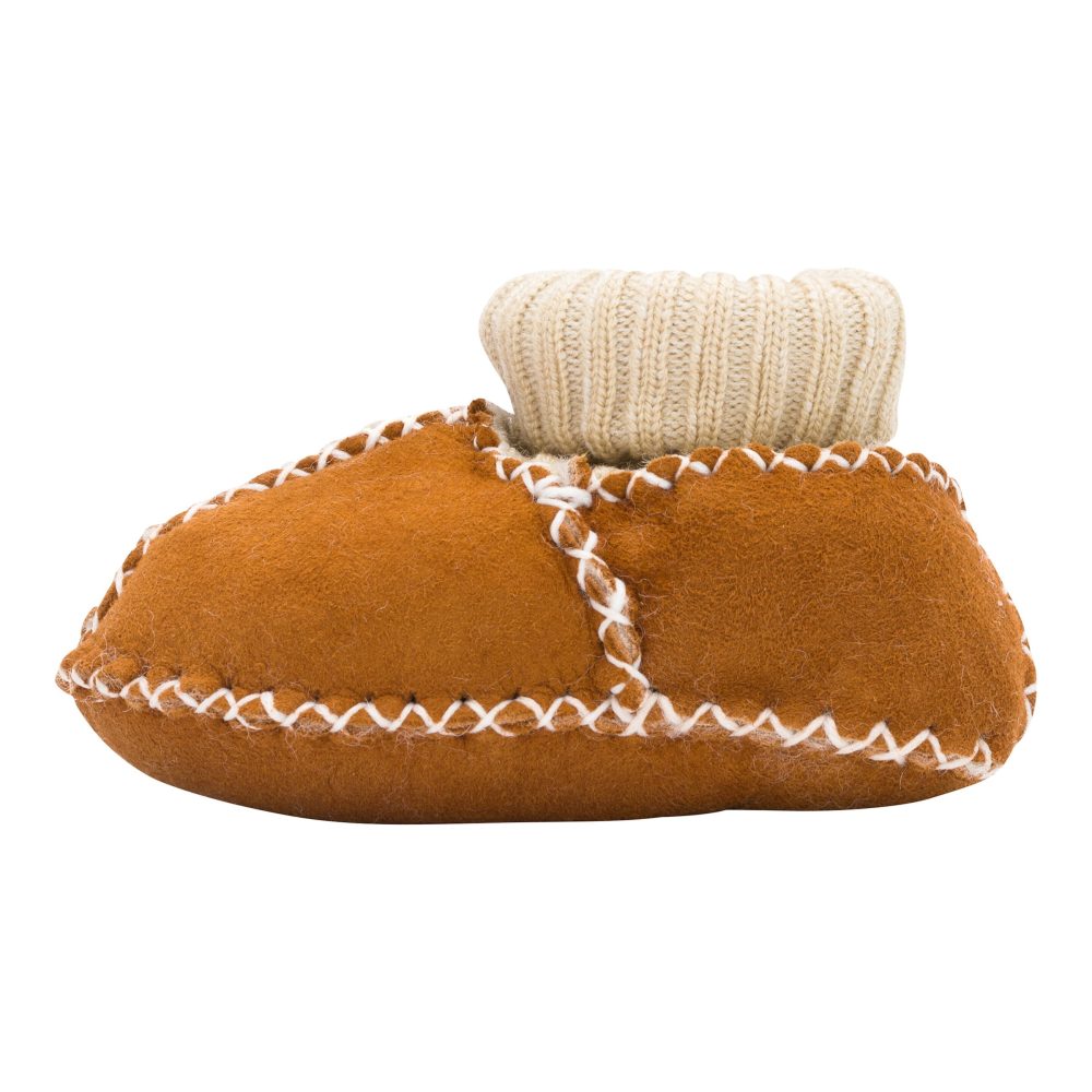 Lammfell-Schlupfschuhe