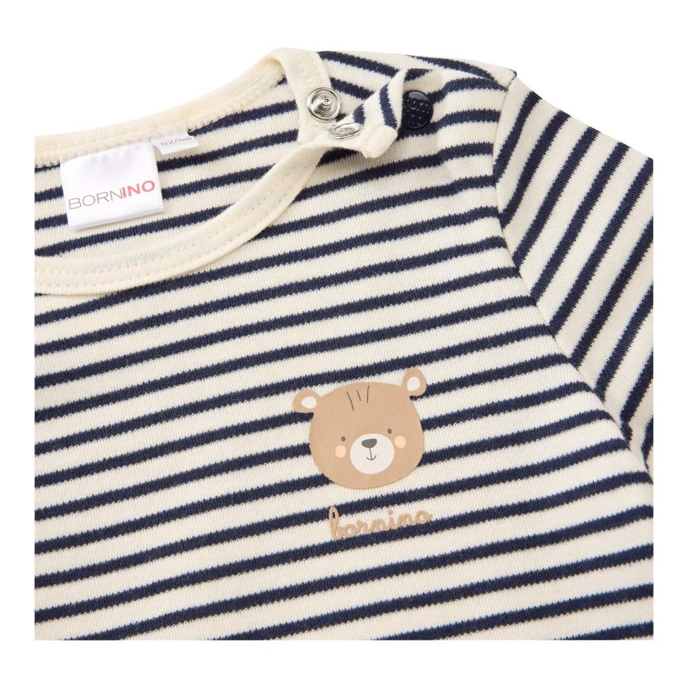 Shirt langarm Ringel
