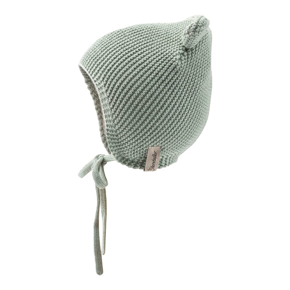 Winter-Strickmütze mit Ohren