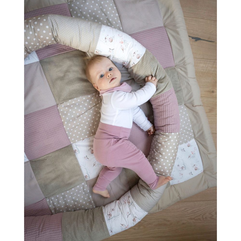 Nestchenschlange 300 cm Waffelpiqué/Cord