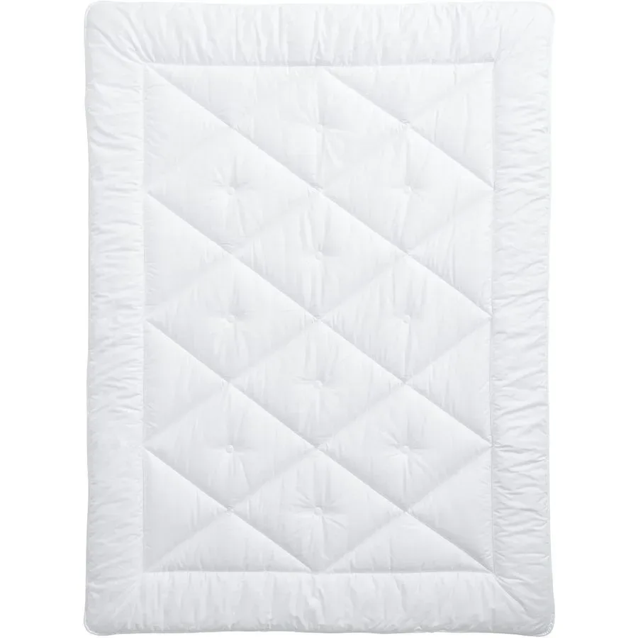 Billerbeck Faserduvet Charmant Uno Weiss Baumwolle 160 cm 210 cm Polyester - Faserduvet