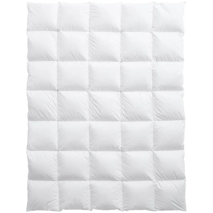 Billerbeck Daunenduvet Montreux Weiss Baumwolle 200 cm 210 cm Baumwolle - Daunenduvet
