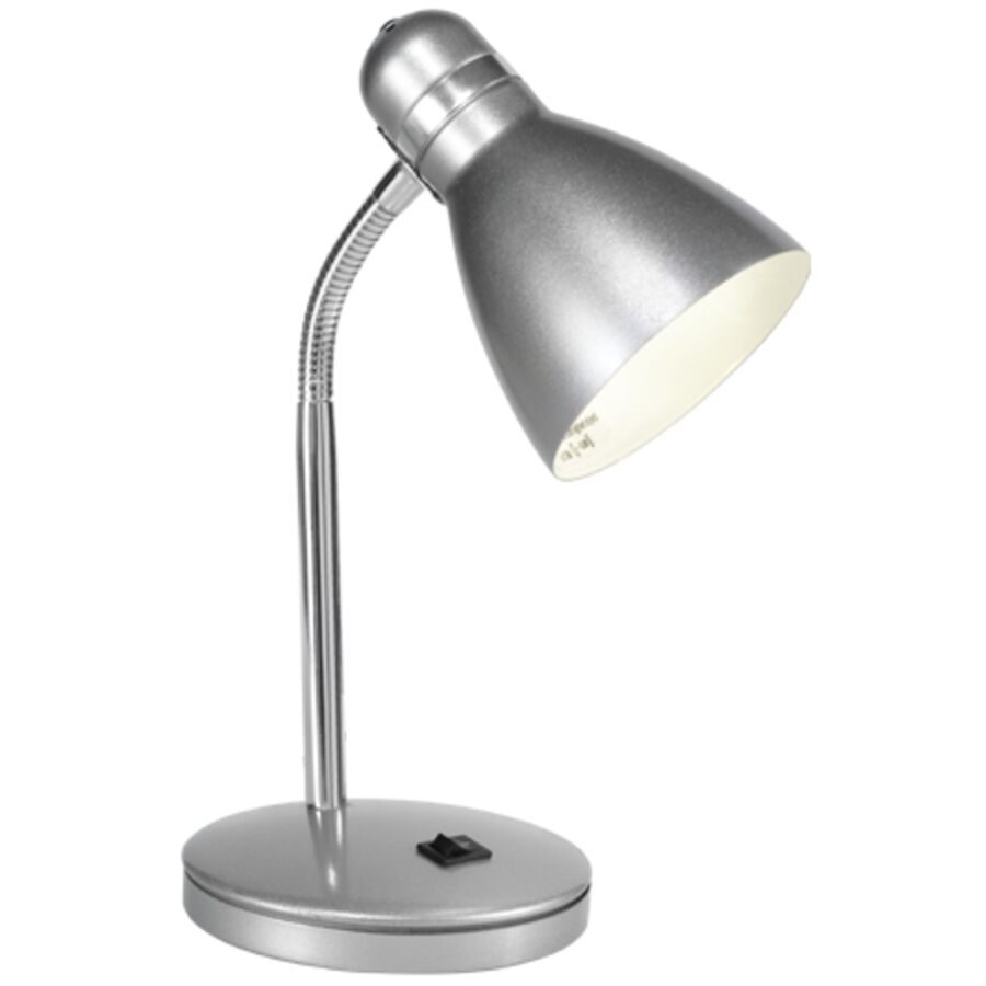 Schreibtischlampe Sniper Silber Chrom 13.5 cm 15.5 cm - Schreibtischlampe