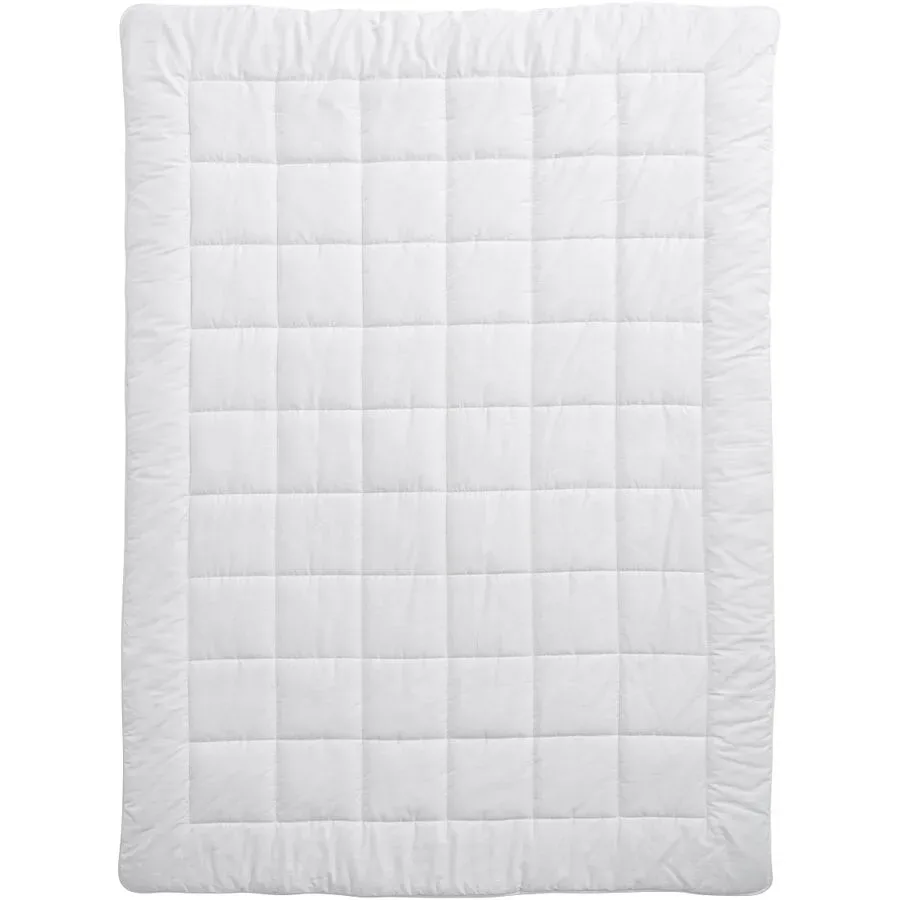 Billerbeck Schurwollduvet Meisterklasse Duo Weiss Baumwolle 160 cm 240 cm Schurwolle - Schurwollduvet