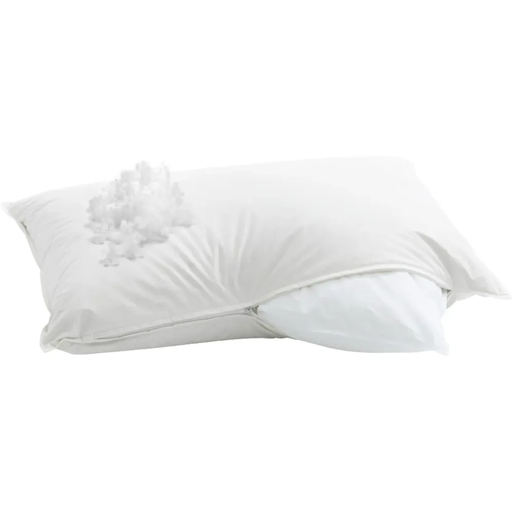 Billerbeck Kissen Casa Fibre Weiss Federn 65 cm 65 cm - Material: Daunen - Schweizer Möbelhersteller - Kissen