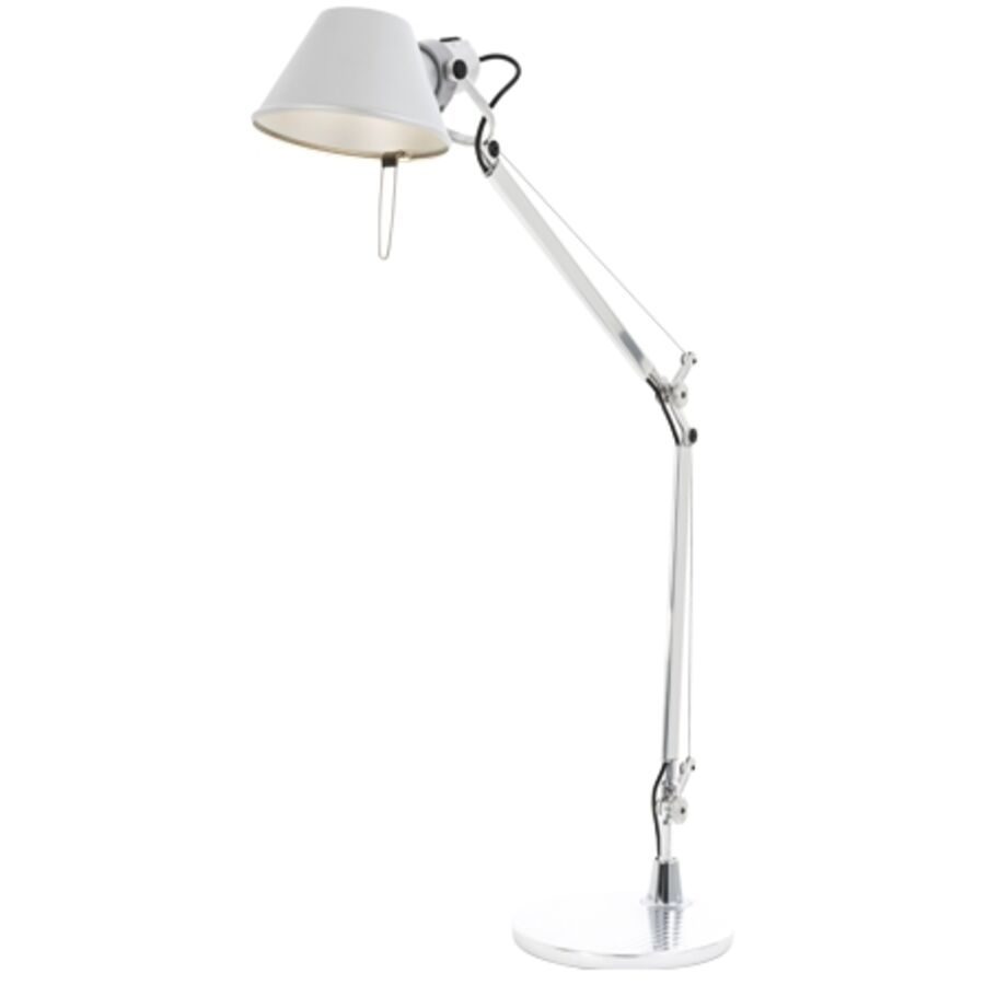 Designer-Tischlampe Artemide Tolomeo Mini silber H 54 cm - LED - Lichtfarbe: Warmweiss - Material: Aluminium - Designer-Tischlampe- LED