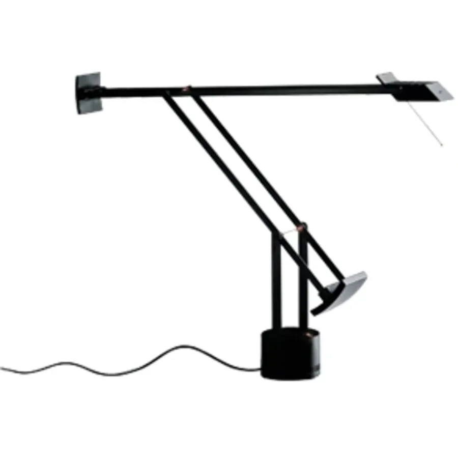 Designer-Tischlampe Artemide Tizio schwarz dimmbar D 11 cm H 119 cm - LED - Lichtfarbe: Warmweiss - Material: Metall - Designer-Tischlampe- LED
