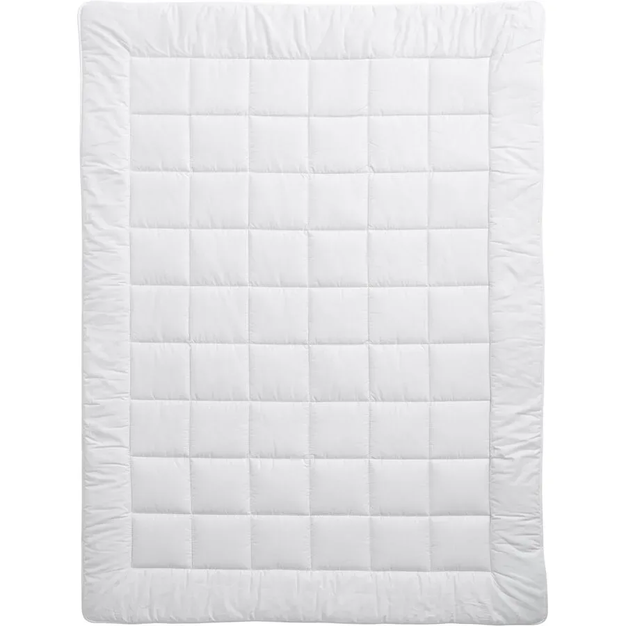 Billerbeck Schurwollduvet Meisterklasse Uno Weiss Baumwolle 160 cm 210 cm Schurwolle - Schurwollduvet