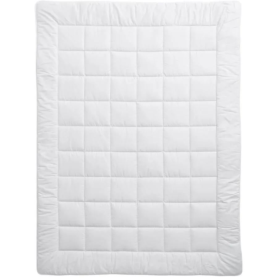 Billerbeck Schurwollduvet Meisterklasse Uno Weiss Wolle 160 cm 240 cm Schurwolle - Schurwollduvet