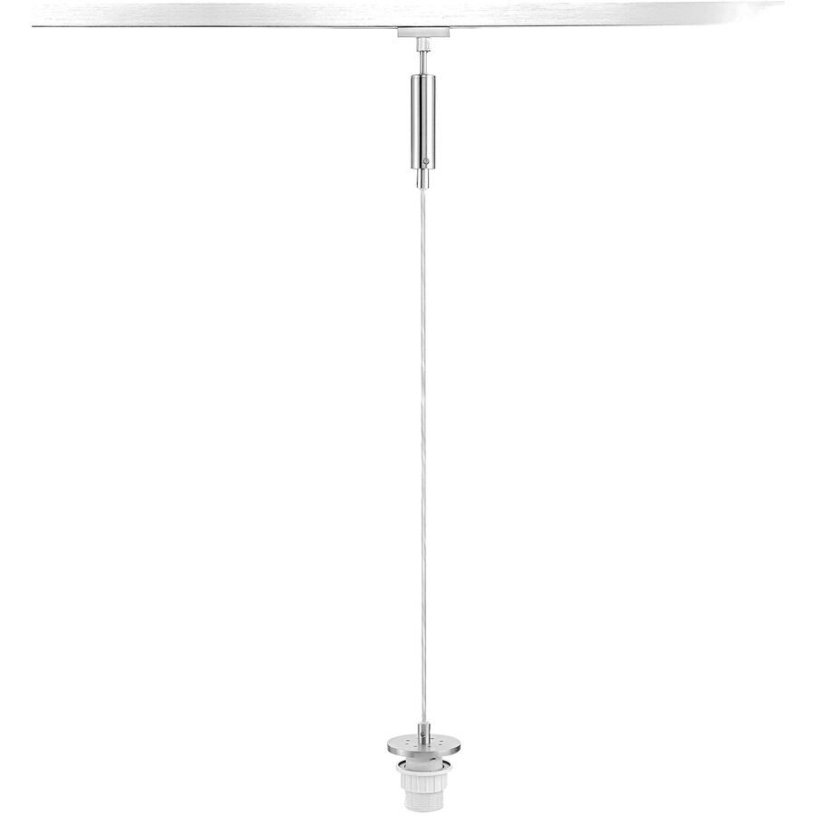 System HV-Track4 Grau Metall 2.1 cm 235.4 cm - Farbe: Nickel matt - System