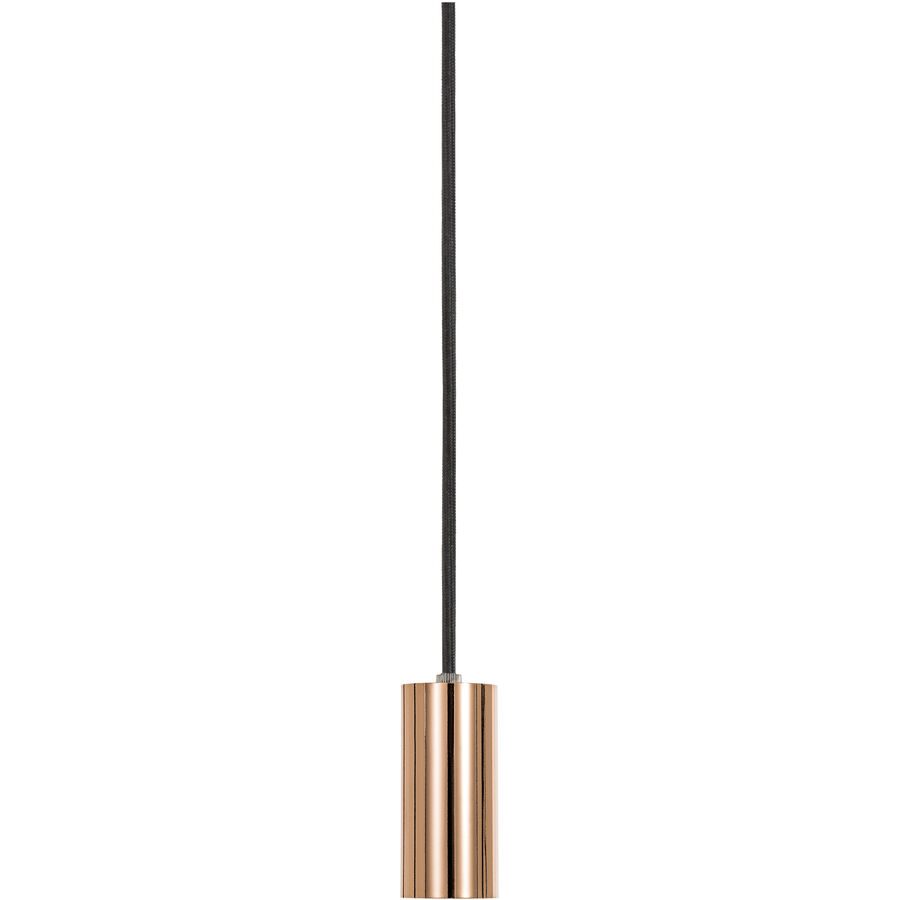 Pendellampe Industrial Kupfer Kunststoff/Metall 4 cm 300 cm - Material: Metall/Kunststoff - Pendellampe