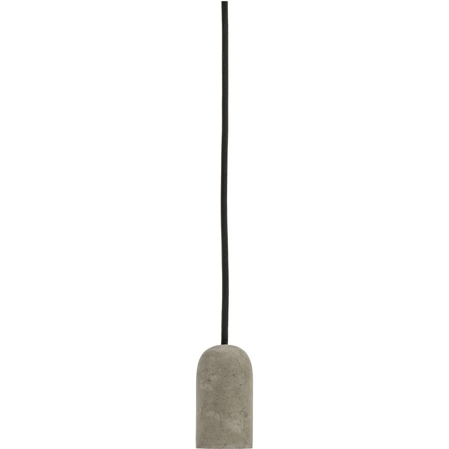 Pendellampe Industrial Schwarz/Grau Kunststoff/Metall 4 cm 300 cm - Material: Metall/Kunststoff - Pendellampe