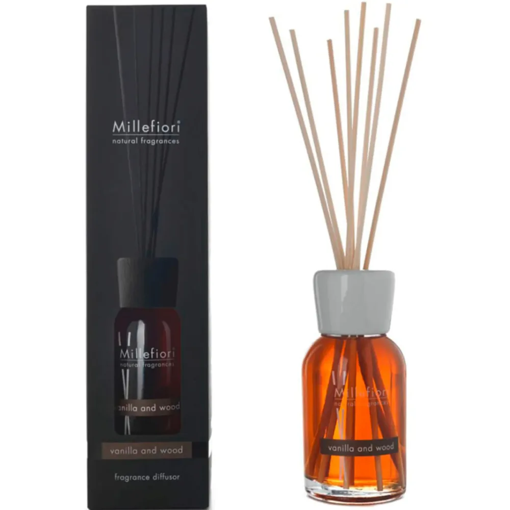 Raumduft Millefiori Transparent/Weiss Keramik/Glas 250 ml - Raumduft
