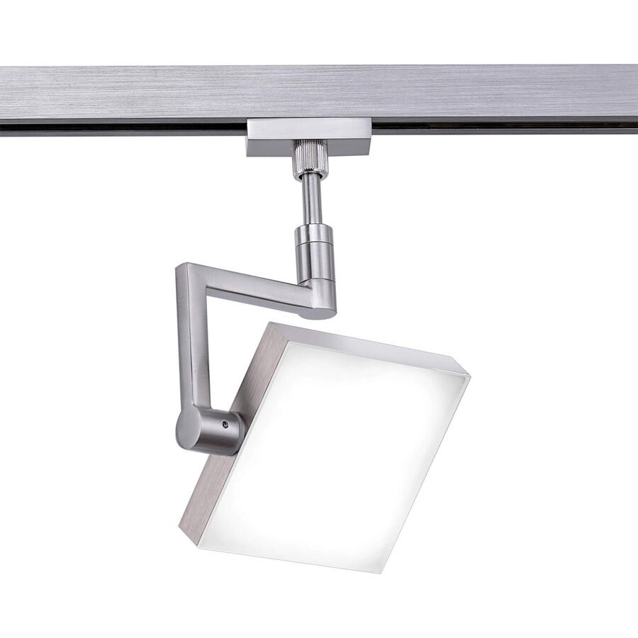 System HV-Track4 Silber Metall 11 cm 18 cm - LED - Lichtfarbe: Warmweiss - System- LED Energiesparlampe