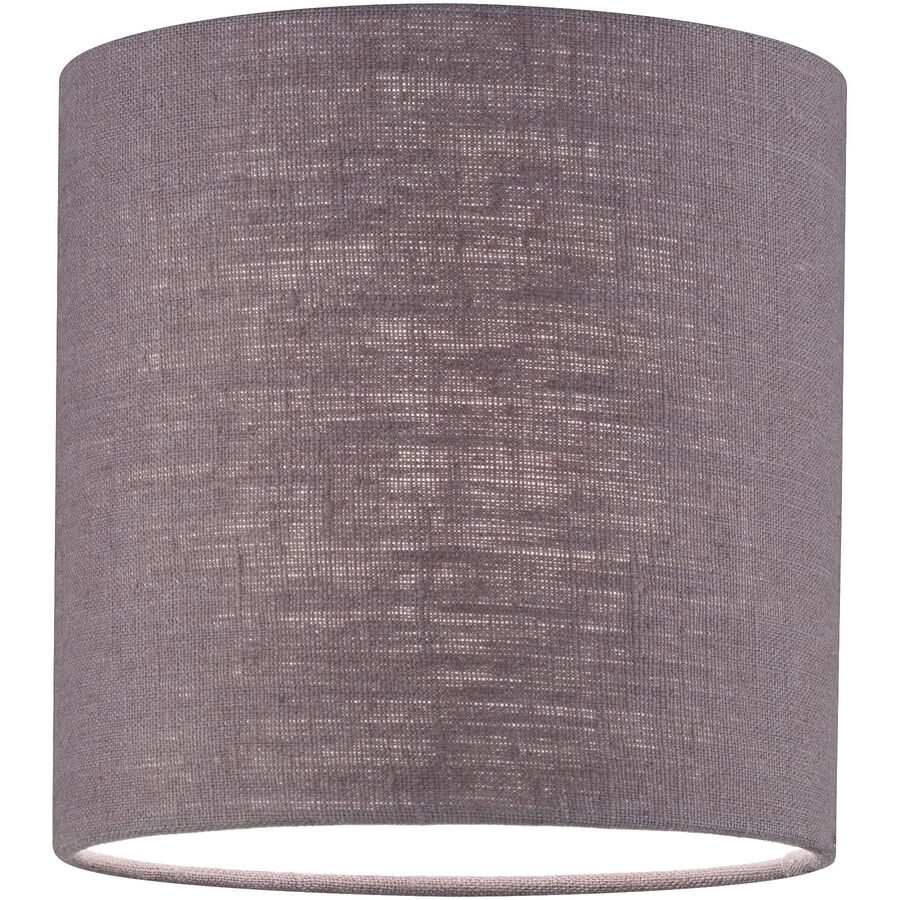Lampenschirm Shine Grau Leinen 18 cm 18 cm - Lampenschirm