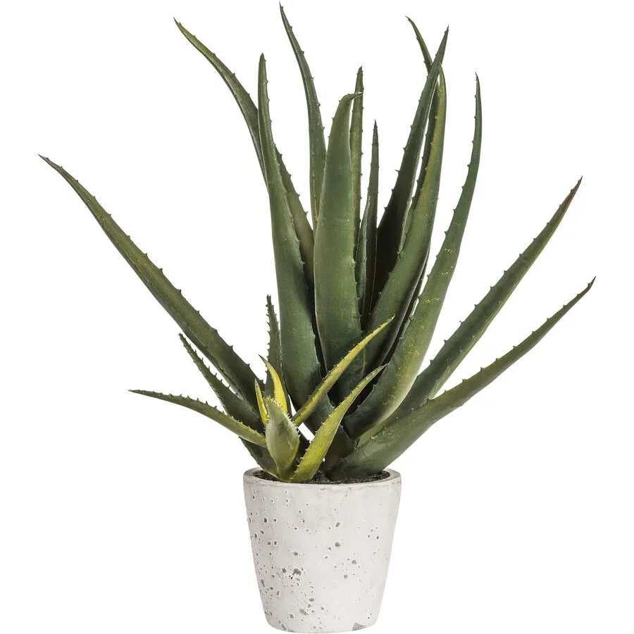 Kunstblume Urban Grün Kunststoff 40 cm - Kunstblume
