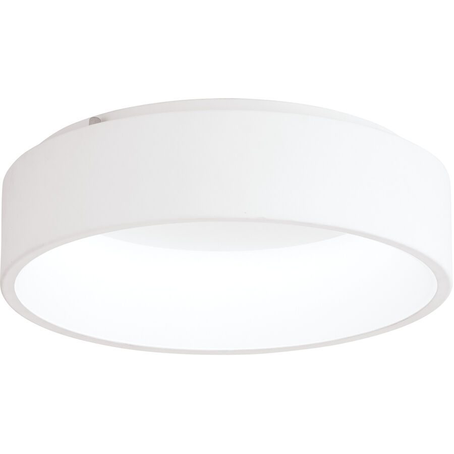 Deckenlampe Marghera 1 Weiss Kunststoff/Metall 14 cm - LED - Lichtfarbe: Warmweiss - Deckenlampe- LED Energiesparlampe