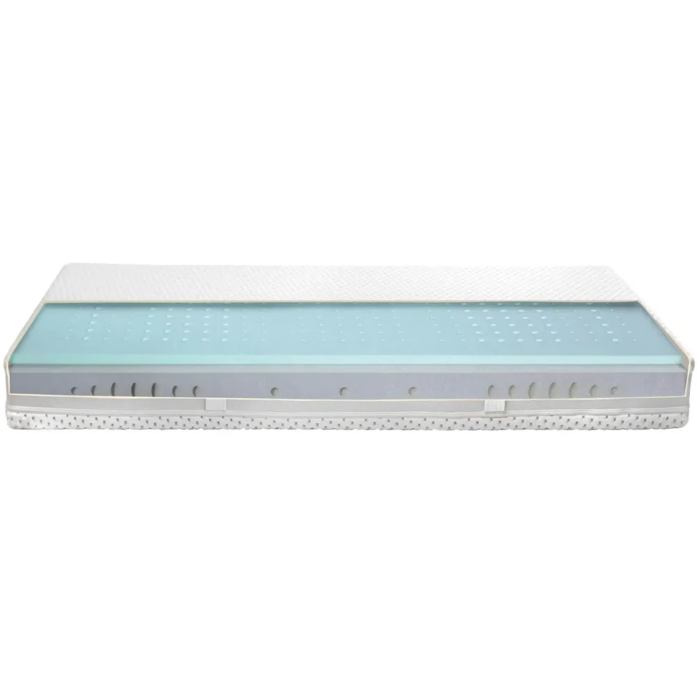 Hasena Matratze Fine Moderno Weiss Schaumstoff 90 x 200 cm - Material: Kaltschaum - Matratze