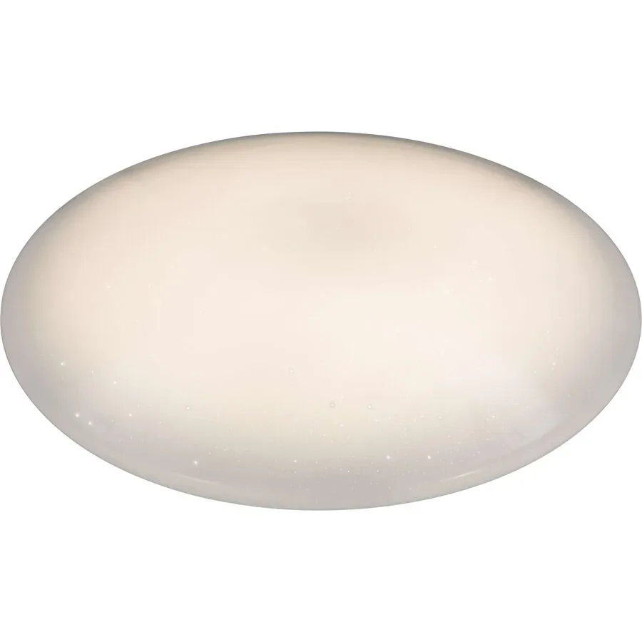 Deckenlampe Felton Weiss Kunststoff 77 cm 14 cm - LED - Lichtfarbe: Warmweiss - Kaltes Tagesweiss - Deckenlampe- LED Energiesparlampe