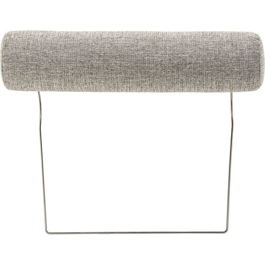 Kopfstütze Domino Grau Stoff 70 cm 15 cm - Farbe: Hellgrau - Kopfstütze