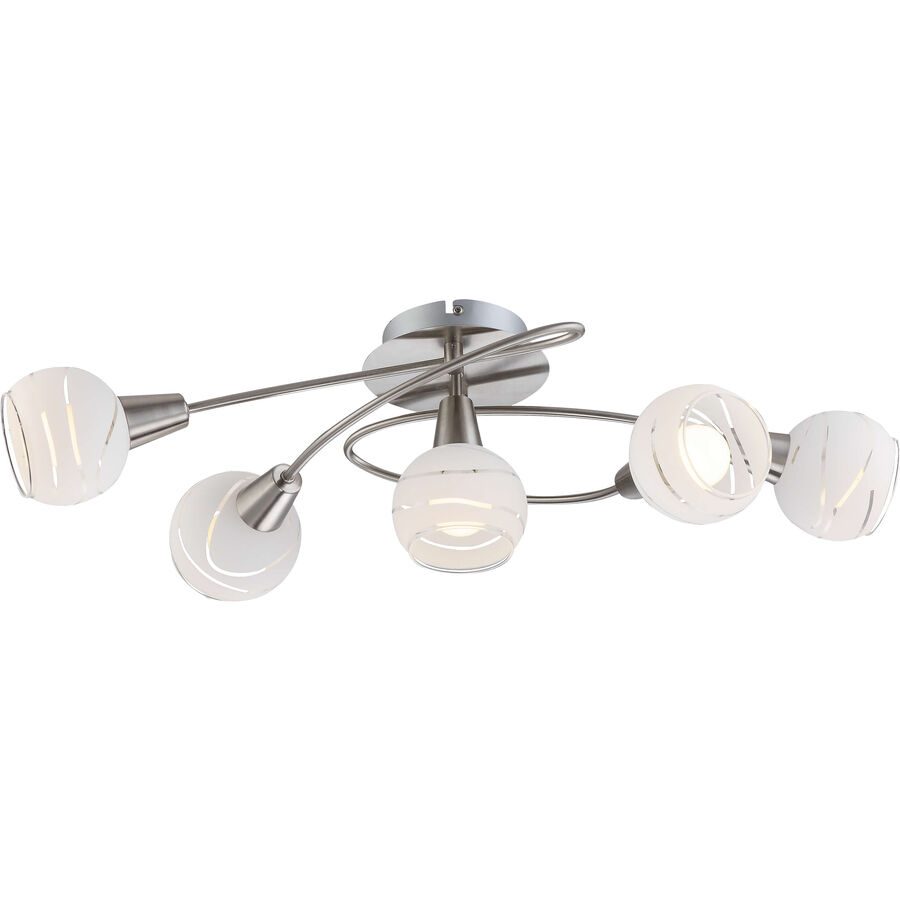 Spot Lamotte Weiss Glas 37.1 cm 21.1 cm - Spot