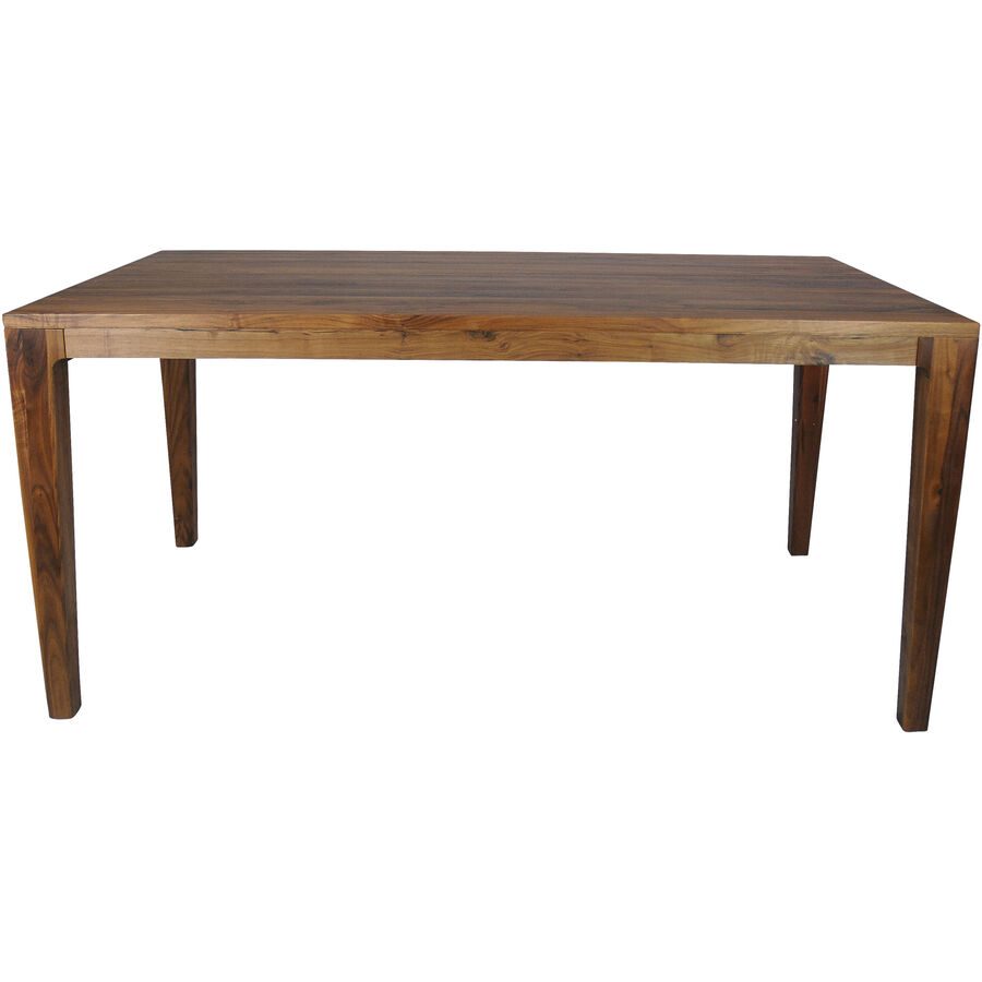 Esstisch ausziehbar Lazio Braun Holz 160 cm Ausziehbar - Farbe: natur - Material: Nussbaum - Möbel Konfigurator: Traummöbel individuell
