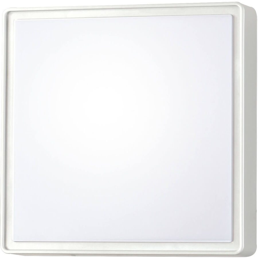 Deckenlampe Orthos Weiss Kunststoff 24 cm 24 cm - LED - Lichtfarbe: Warmweiss - Deckenlampe- LED Energiesparlampe