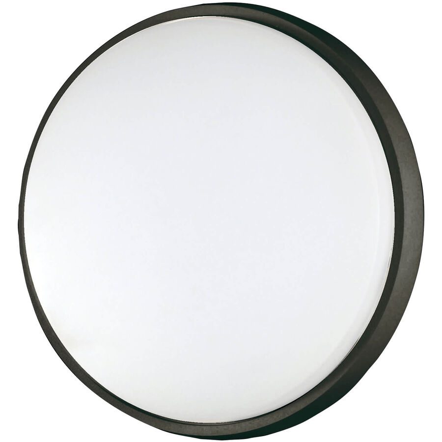 Deckenlampe Oneos Schwarz Aluminium - LED - Lichtfarbe: Warmweiss - Deckenlampe- LED Energiesparlampe