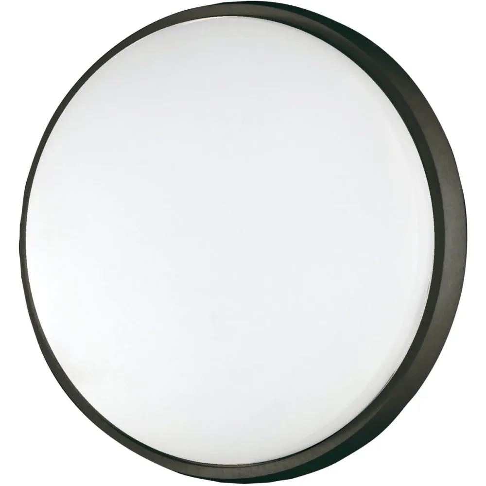 Deckenlampe Oneos Schwarz Aluminium - LED - Lichtfarbe: Warmweiss - Deckenlampe- LED Energiesparlampe
